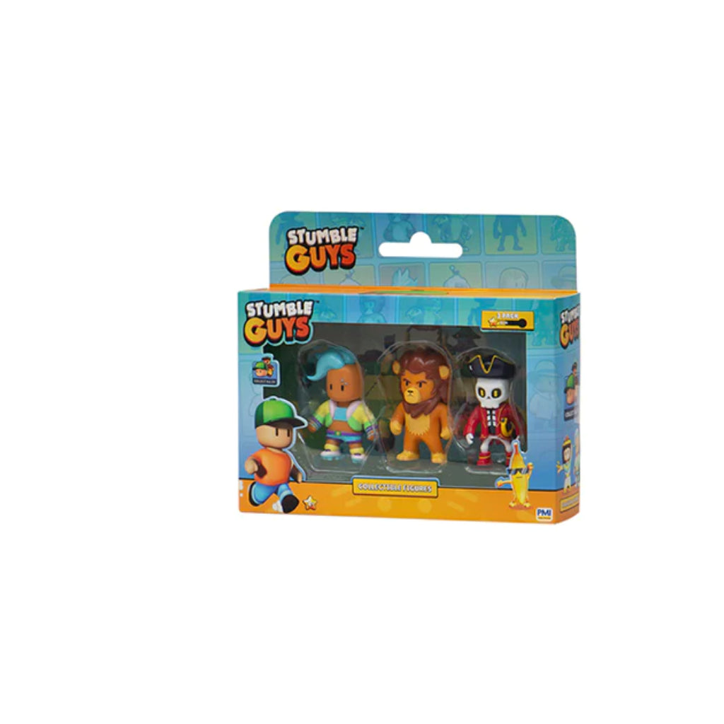 Stumble Guys Collectible Figures 3PK Window Box
