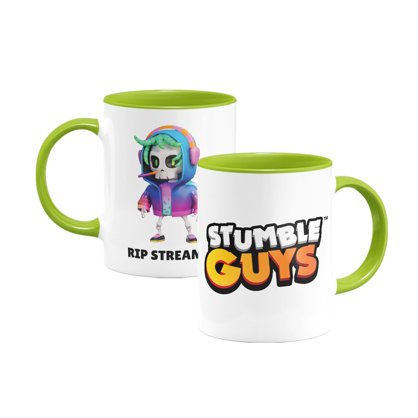 RIP Streamer - Stumble Guys Coloured Mug