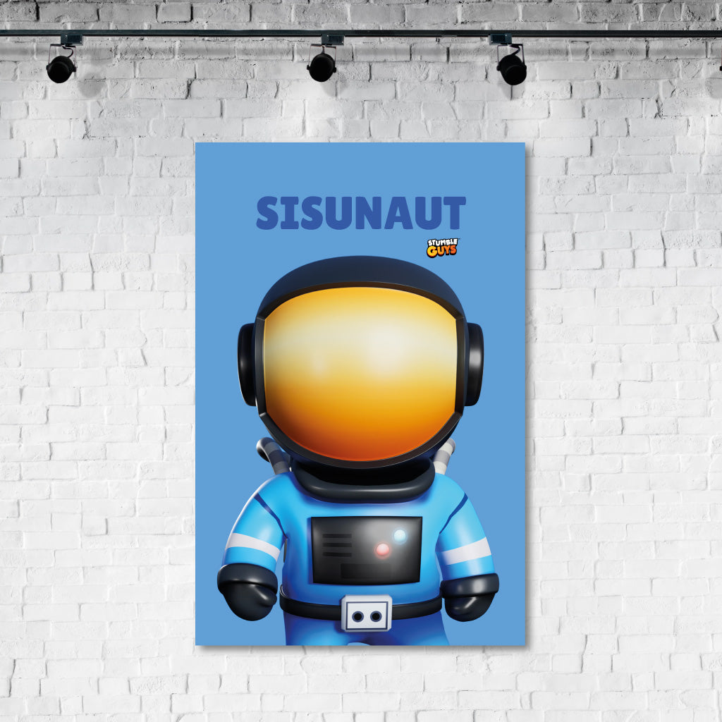 Sisunaut - Stumble Guys Large Art Print