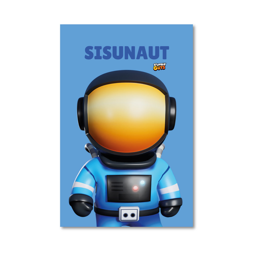 Sisunaut - Stumble Guys Large Art Print