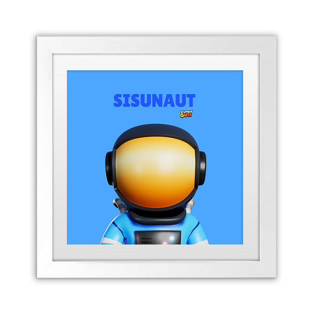 Sisunaut - Stumble Guys Square Art Print