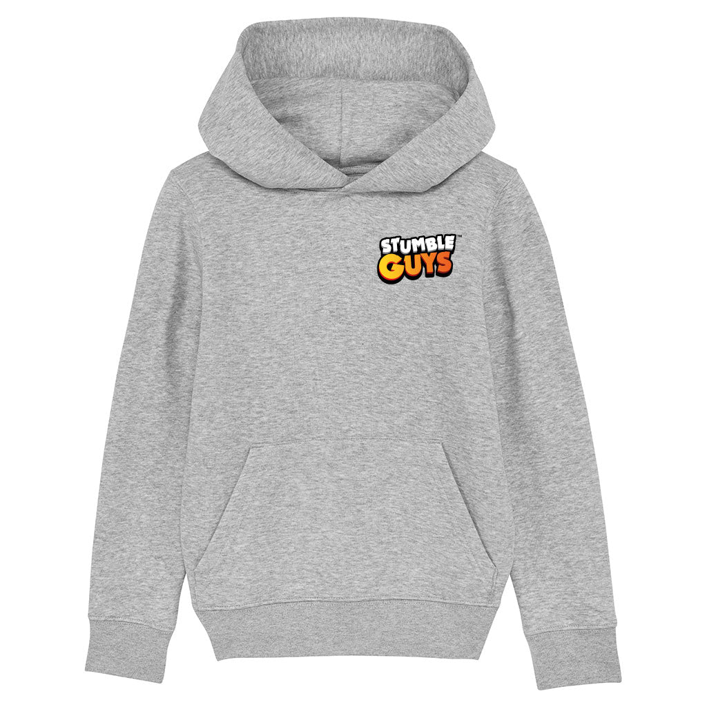 Stumble Guys Grey Hoodie