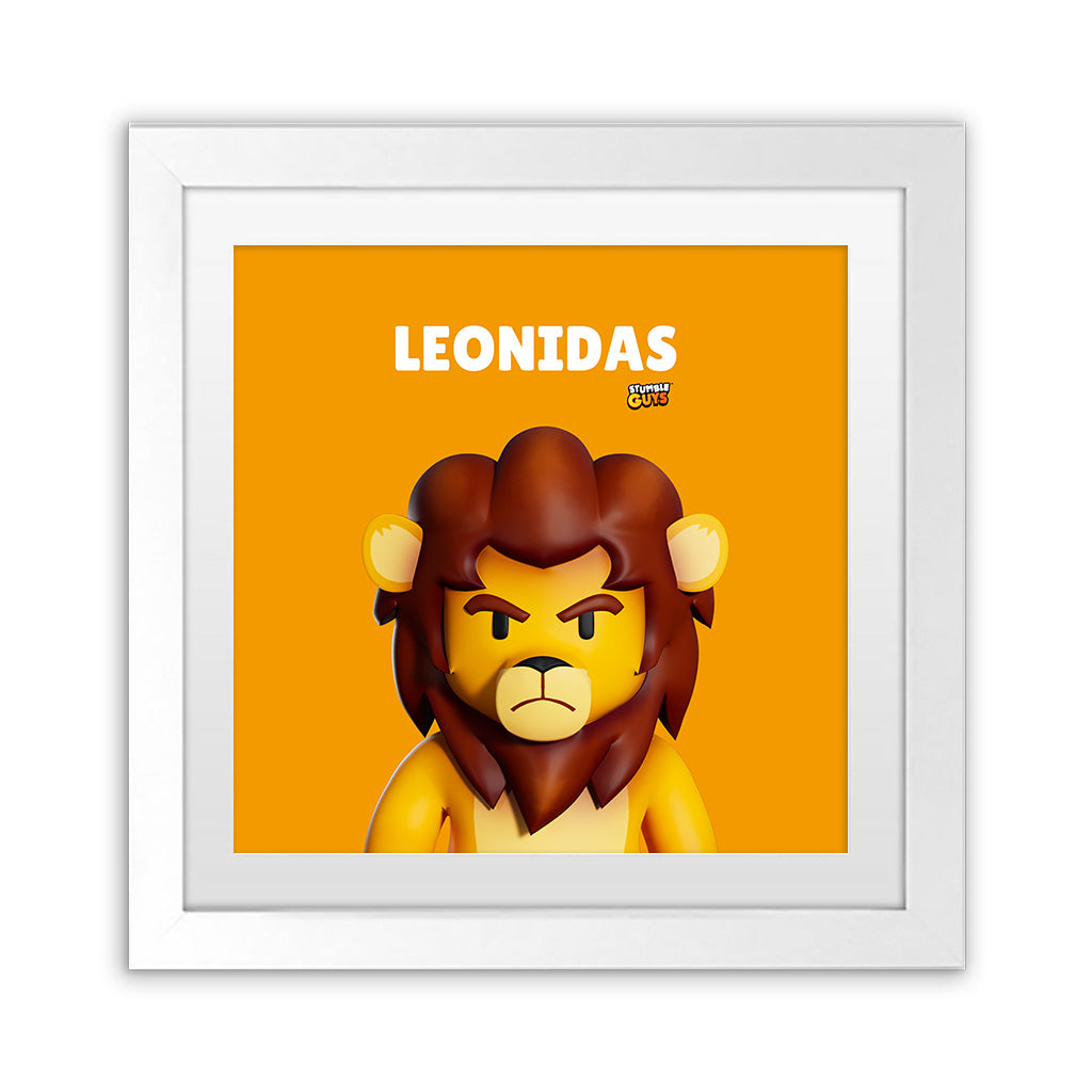 Leonidas - Stumble Guys Square Art Print