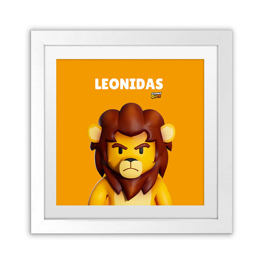 Leonidas - Stumble Guys Square Art Print
