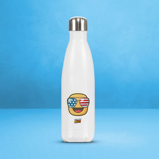 USA Flag Glasses - Stumble Guys Premium Water Bottle