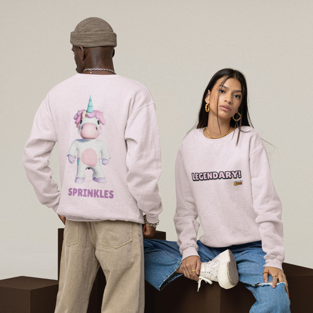 Sprinkles - Stumble Guys Pink Sweatshirt