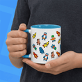 Load image into Gallery viewer, Person holding a stumble guys mug on a blue background