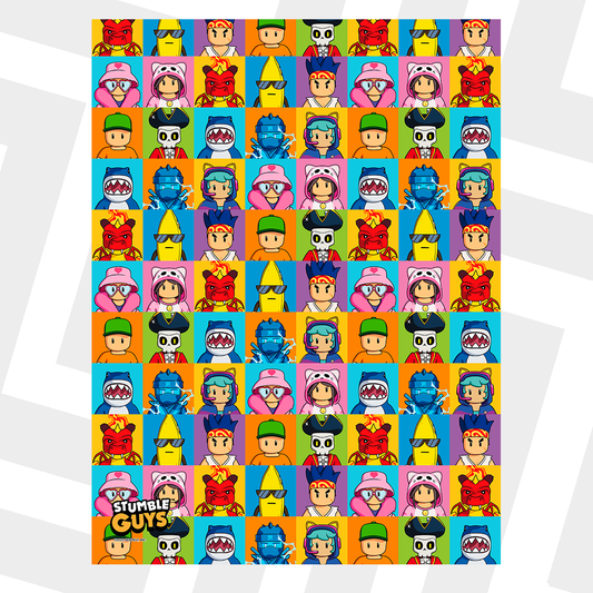Stumble Characters Poster