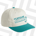 Load image into Gallery viewer, White hat with Mr. Stumble and 'Catch me stumbling' printed text
