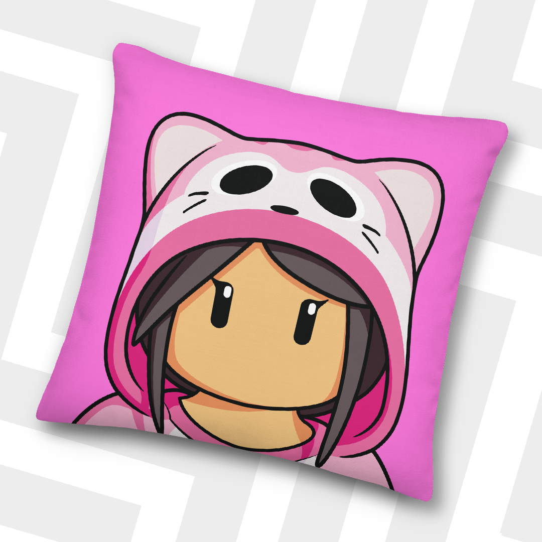 Mewomer pillow on a white background