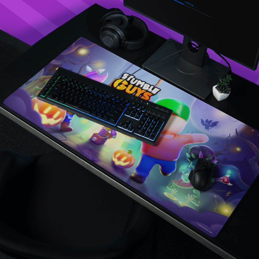 STUMBLE GUYS. CURSED FAIR. GAMING MOUSE PAD