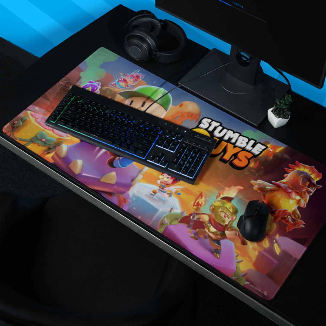 STUMBLE GUYS. LAVALAND. GAMING MOUSE PAD