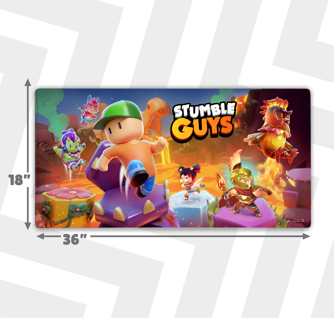 STUMBLE GUYS. LAVALAND. GAMING MOUSE PAD