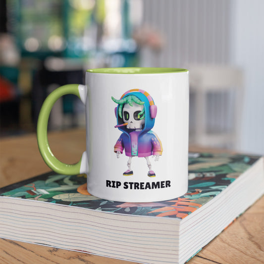 RIP Streamer - Stumble Guys Coloured Mug