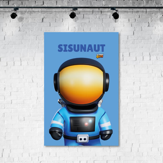 Sisunaut - Stumble Guys Large Art Print