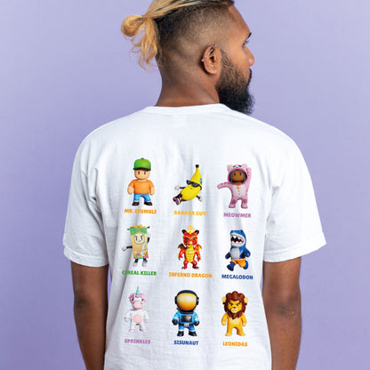 T-shirt enfant for Sale avec l'œuvre « Image de sa carte rendue célèbre  dans Stumble Guys. » de l'artiste Game-One