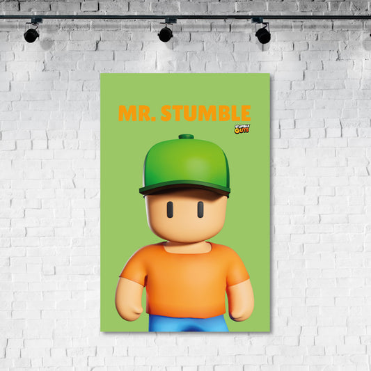 Mr. Stumble - Stumble Guys Large Art Print