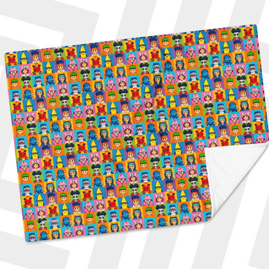 Stumble Blanket on a white background