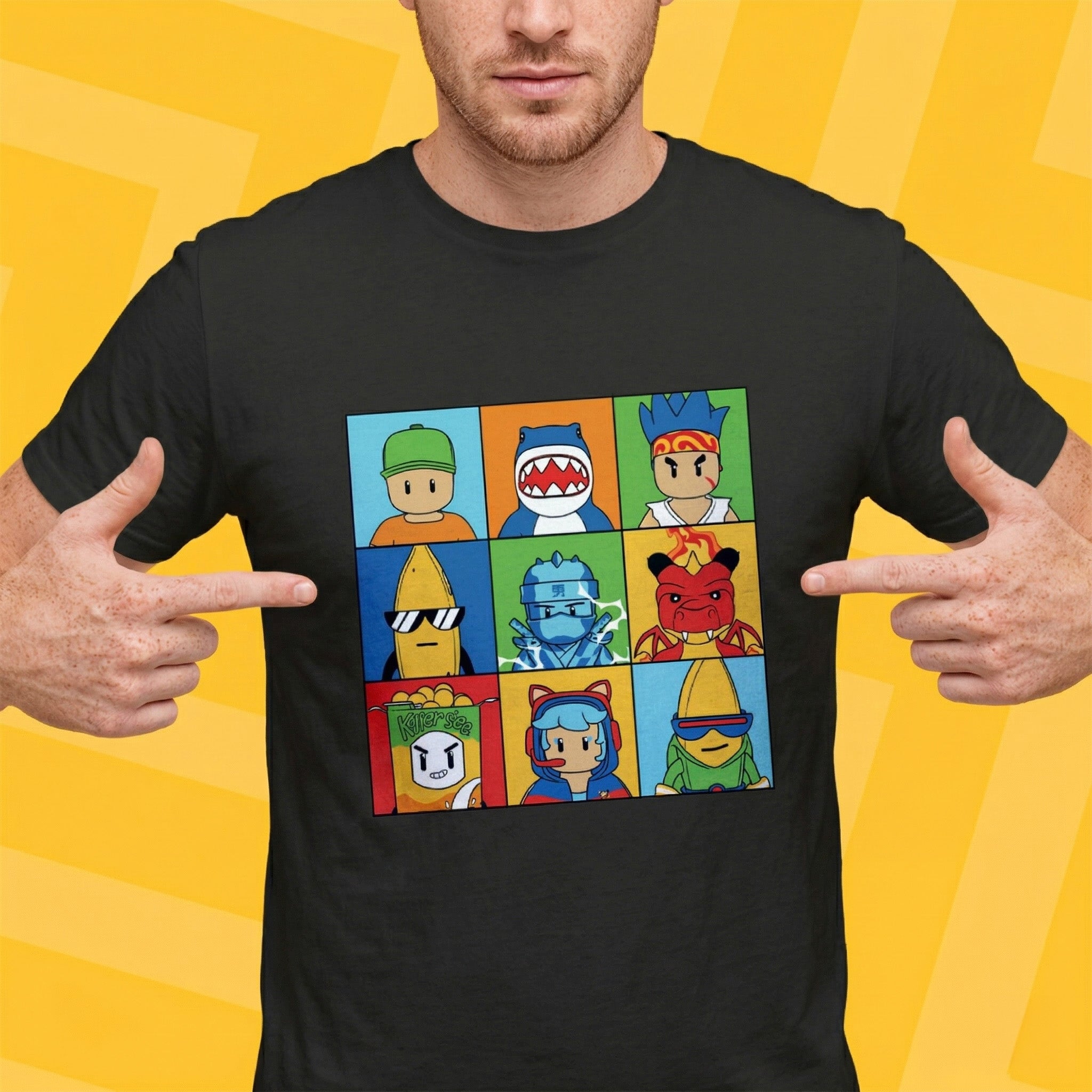 Stumble Characters T-Shirt