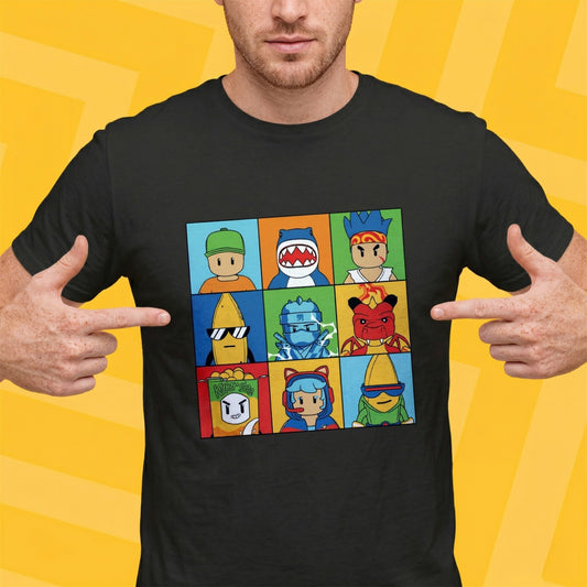 Stumble Characters T-Shirt