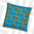 Load image into Gallery viewer, Pillow with 'Stumble Guys' pattern on a white background
